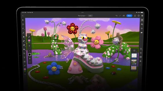 Màn hình Retina trên iPad Pro M2 5G